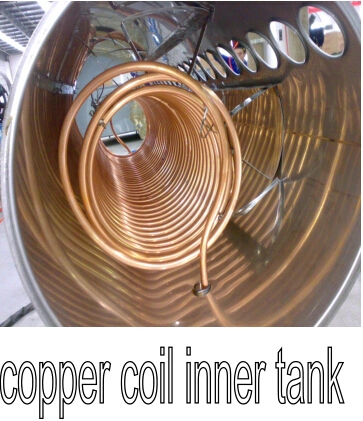 Copper Coil Pre Heat Type Solar Water Heater (SPHE)