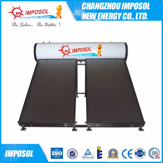 Black Chrome Flat Panel Solar Collector