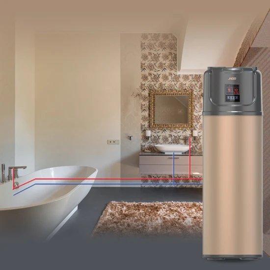 Jnod Energy Saving Air to Water Heat Pump Water Heater 1.8kw para uso doméstico de aquecimento de água Connet com sistema solar WiFi Heatpumps