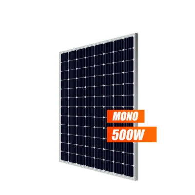 Painel Solar Fotovoltaico 400 W 500 W Mono Pvt Híbrido Painel Solar 500 W